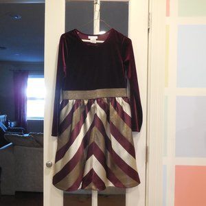 Bonnie Jean velour dress